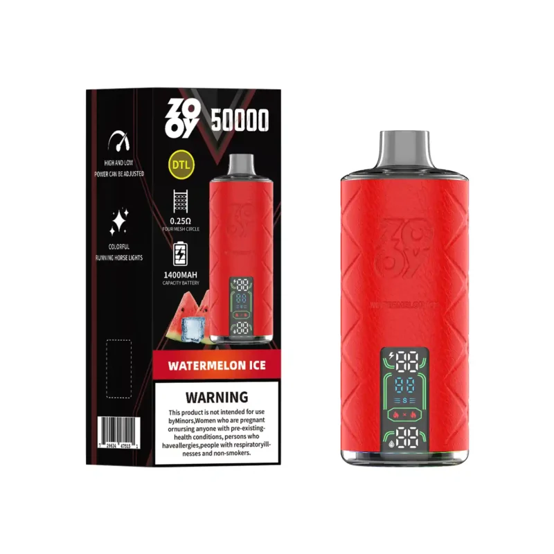 ZOOY Shisha 50k 50000 Puffar Engångsvape - Watermelon Ice