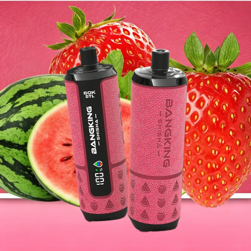 Bang King Shisha 60000 60k Puffar Engångsvape-strawberry-watermelon