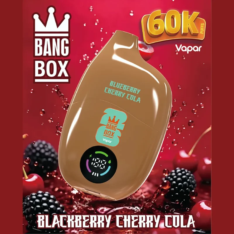 Bang box 60000 60k Puffs Engångsvape-blackberry-cherry-cola