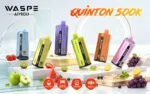 WASPE 10 in 1 Quinton 500K 500000 Puffar Engångsvape (6)