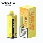 WASPE 500K Puffar Engångsvape-Banana Ice & Pineapple Ice & Mango Ice & Peach Ice &Black Dragon Ice