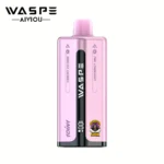 WASPE 500K Puffar Engångsvape-Pink Lemon Mint & Love 666 & Strawberry RaspberryBerries & Cola Ice Cherry & Watermelon Lime & Monster Cherries (3)