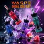 WASPE Shisha Hookah 300K 300000 Puffar Engångsvape