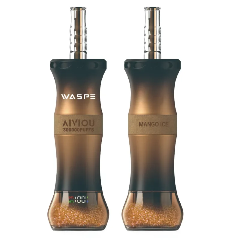 WASPE Shisha Hookah 300K 300000 Puffar Engångsvape-Mango Ice