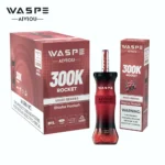 WASPE Shisha Hookah 300K 300000 Puffar Engångsvape-Mixed Berries (3)