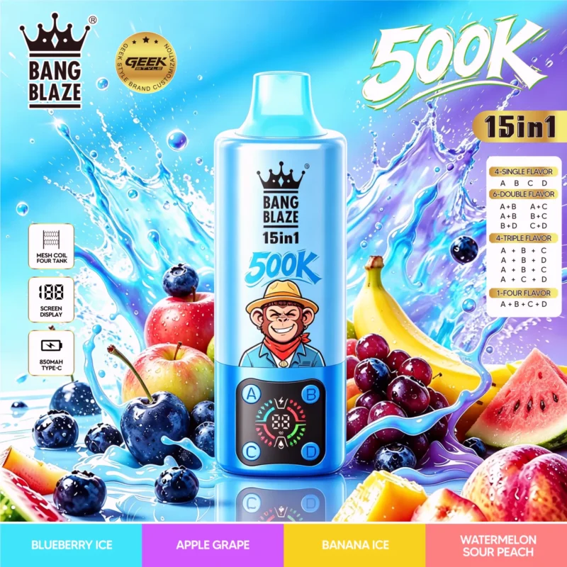 sevape-bang-blaze-500k-15-i-1-grupp-01-blabar-is-apple-druva-banan-is-vattenmelon-sur-persika-smakbild