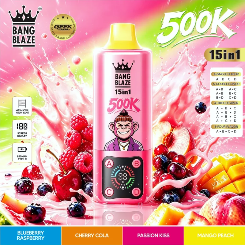 sevape-bang-blaze-500k-15-i-1-grupp-02-blabar-hallon-korsbar-cola-passion-kiss-mango-persika-smakbild