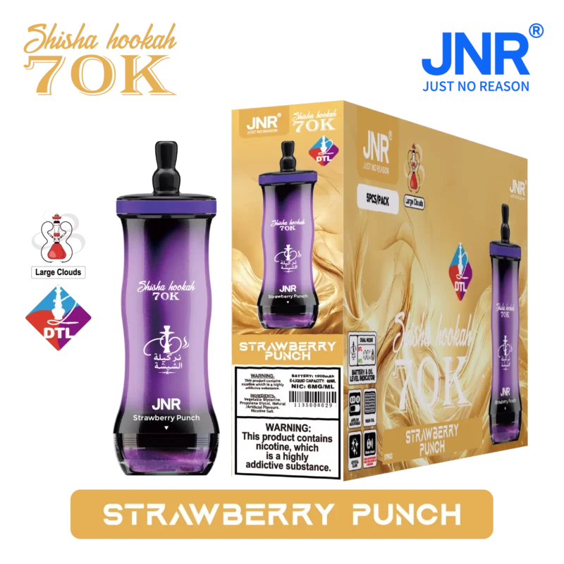 sevape-jnr-shisha-hookah-70000-bloss-mellanforpackning-jordgubbs-punch-18-eu-lager