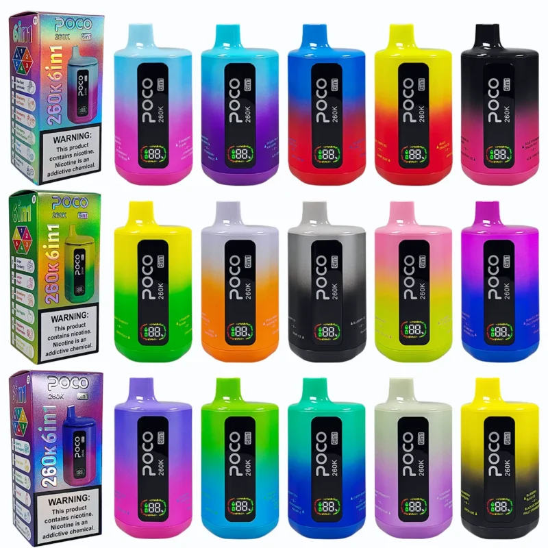 sevape-poco-6-in-1-260k-puffar-engangsvape-produktgalleri-3