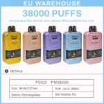 sevape-poco-pw38000-38000-puffar-justerbar-effekt-engangsvape-eu-lager-produktbild-15