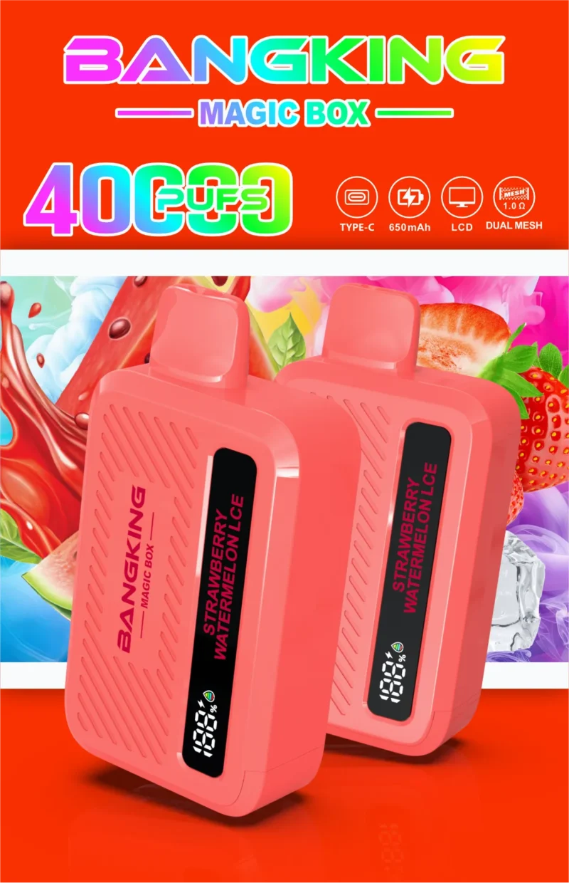 Sevape-Bang-King-Magic-Box-40.000-Züge-Erdbeer-Wassermelonen-Eis-Geschmacksmischung-004