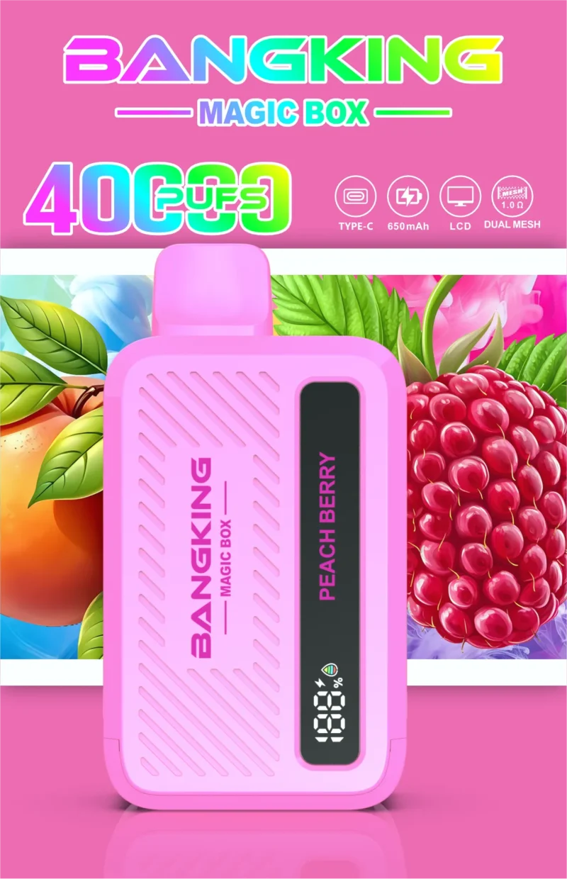 sevape-bang-king-magic-box-40000-Züge-Pfirsich-Beeren-Geschmacksbild-008