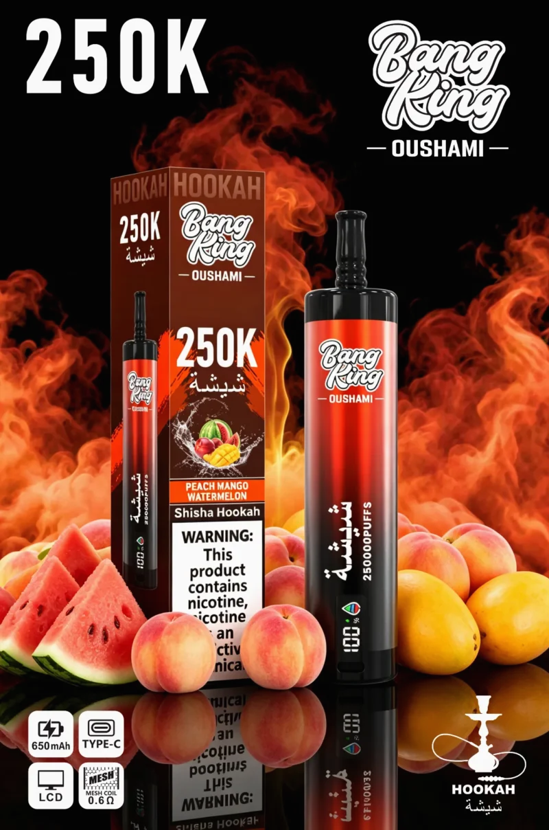 sevape-bang-king-oushami-shisha-hookah-250000-puffar-persika-mango-vattenmelon-smakbild-007